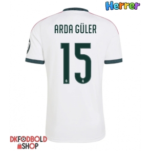 Real Madrid Arda Guler #15 Hjemmebanetrøje 2026-27 Kort ærmer Real Madrid Arda Guler #15 Hjemmebanetrøje 2026-27 Kort ærmer